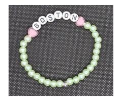 🐾 Boston Bracelet | Boston Terrier Lover Bracelet | Handmade Dog Breed Gift